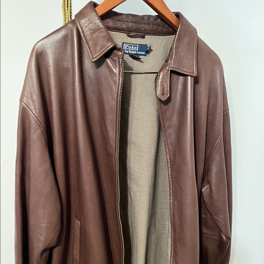 Ralph Lauren leather jacket